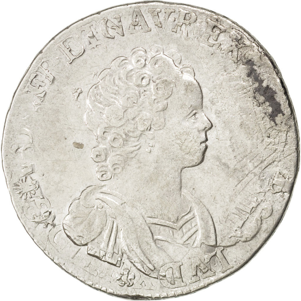 FRANCE, 1/4 Ecu, 1716, KM #419, VF(30-35), Silver, Gadoury #302, 7.39