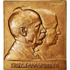 Germania, medaglia, Fritz-Emma Springer, Berlin, 1909, Oertel, BB+, Bronzo