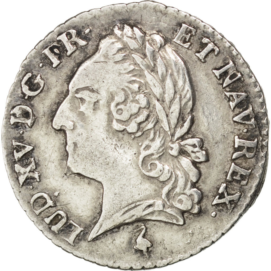 FRANCE, 1/20 Écu à la vieille tête (6 sols), 6 Sols, 1/20 ECU, 1779, Paris, KM #