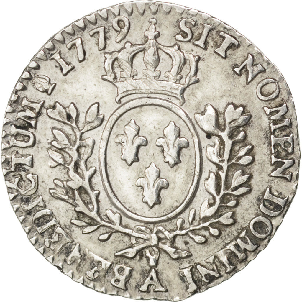 FRANCE, 1/20 Écu à la vieille tête (6 sols), 6 Sols, 1/20 ECU, 1779, Paris, KM #
