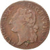 Moneda, Francia, Louis XVI, 1/2 Sol ou 1/2 sou, 1/2 Sol, 1785, Strasbourg, BC+