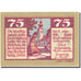 Banknote, Austria, Salzburg, 75 Heller, Eglise, 1920, 1921-03-31, UNC(65-70)