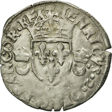 Monnaie, France, Douzain, 1550, Poitiers, TB, Billon, Sombart:4380