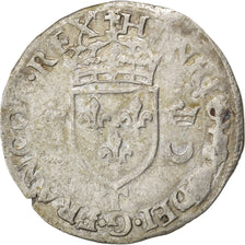 Monnaie, France, Douzain, 1551, Nantes, TB, Billon, Sombart:4380