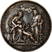 Francia, medalla, Louis Philippe Ier, Courage et Dévouement, 1832, Vatinelle