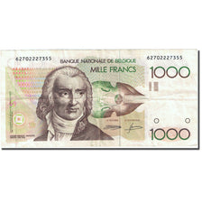 Banknote, Belgium, 1000 Francs, 1981-1982, Undated (1980-1996) KM:144a EF(40-45)