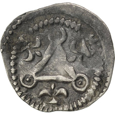 FRANCE, Denarius, Lille, VF(30-35), Silver, Boudeau #2185, 0.40