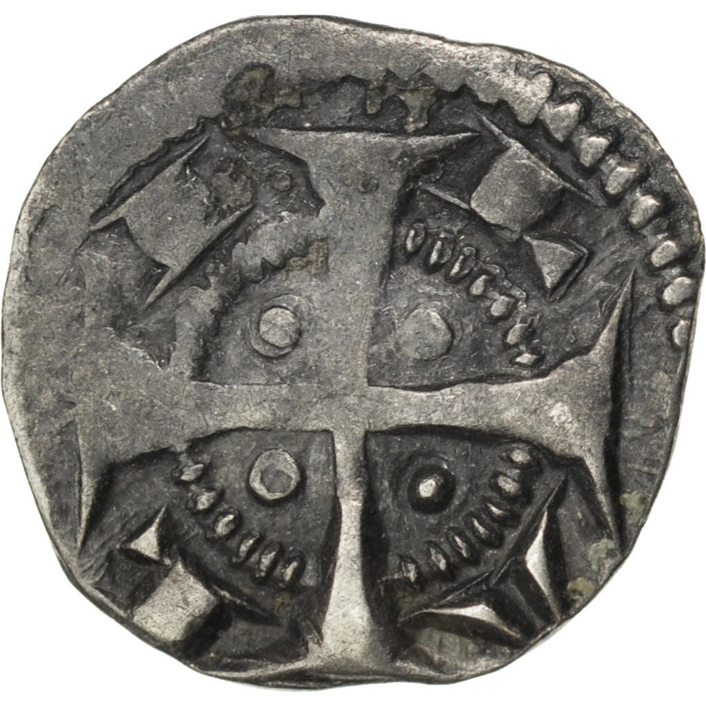 FRANCE, Denarius, Lille, VF(30-35), Silver, Boudeau #2185, 0.40