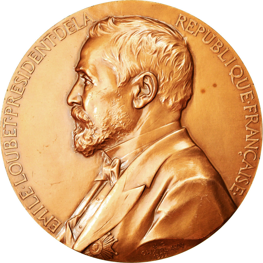 Francia, medaglia, Emile Loubet, Président de la République Française
