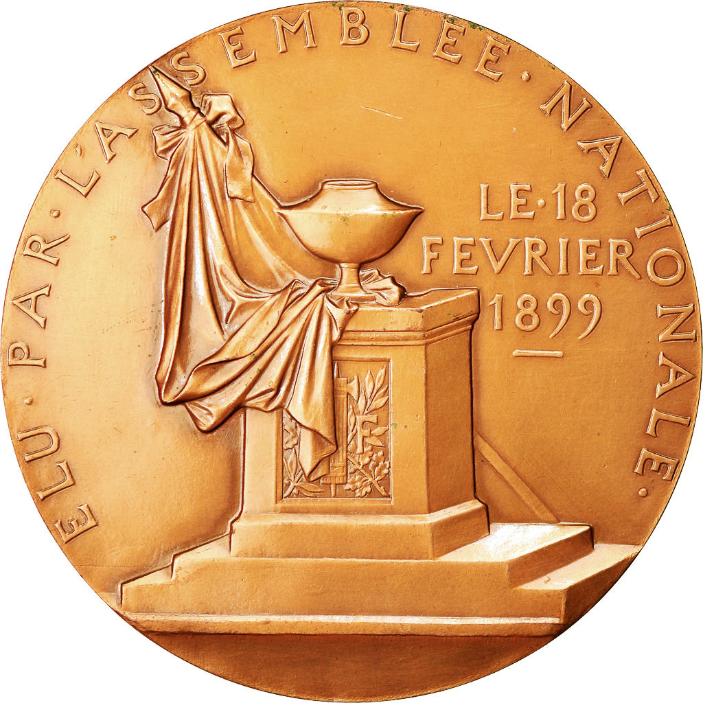 Francia, medaglia, Emile Loubet, Président de la République Française