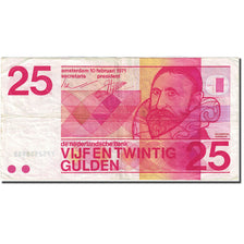 Banknote, Netherlands, 25 Gulden, 1966-1972, 1971-02-10, KM:92a, VF(20-25)
