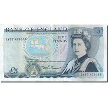 Billet, Grande-Bretagne, 5 Pounds, 1971-1982, 1980-1987, KM:378c, TTB+