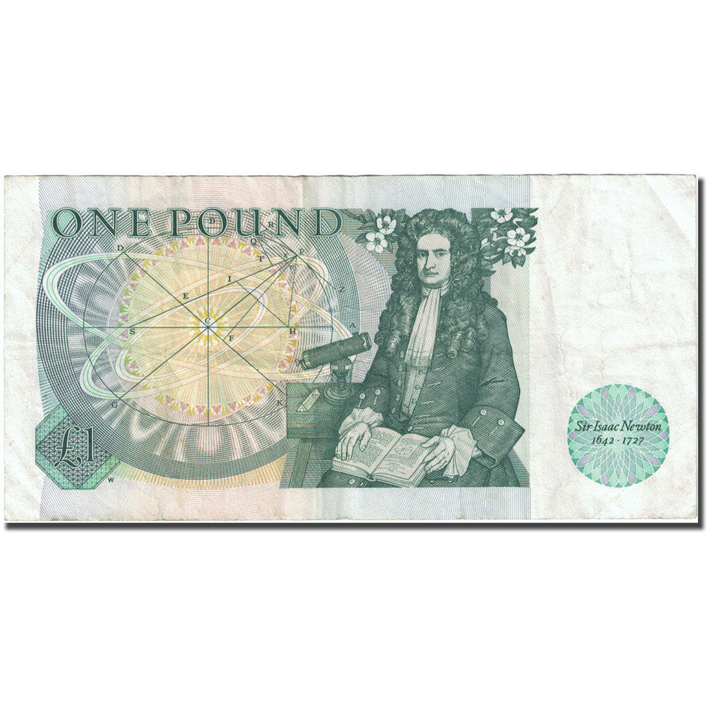 Banknote, Great Britain, 1 Pound, 1971-1982, 1981-1984, KM:377b, EF(40-45)