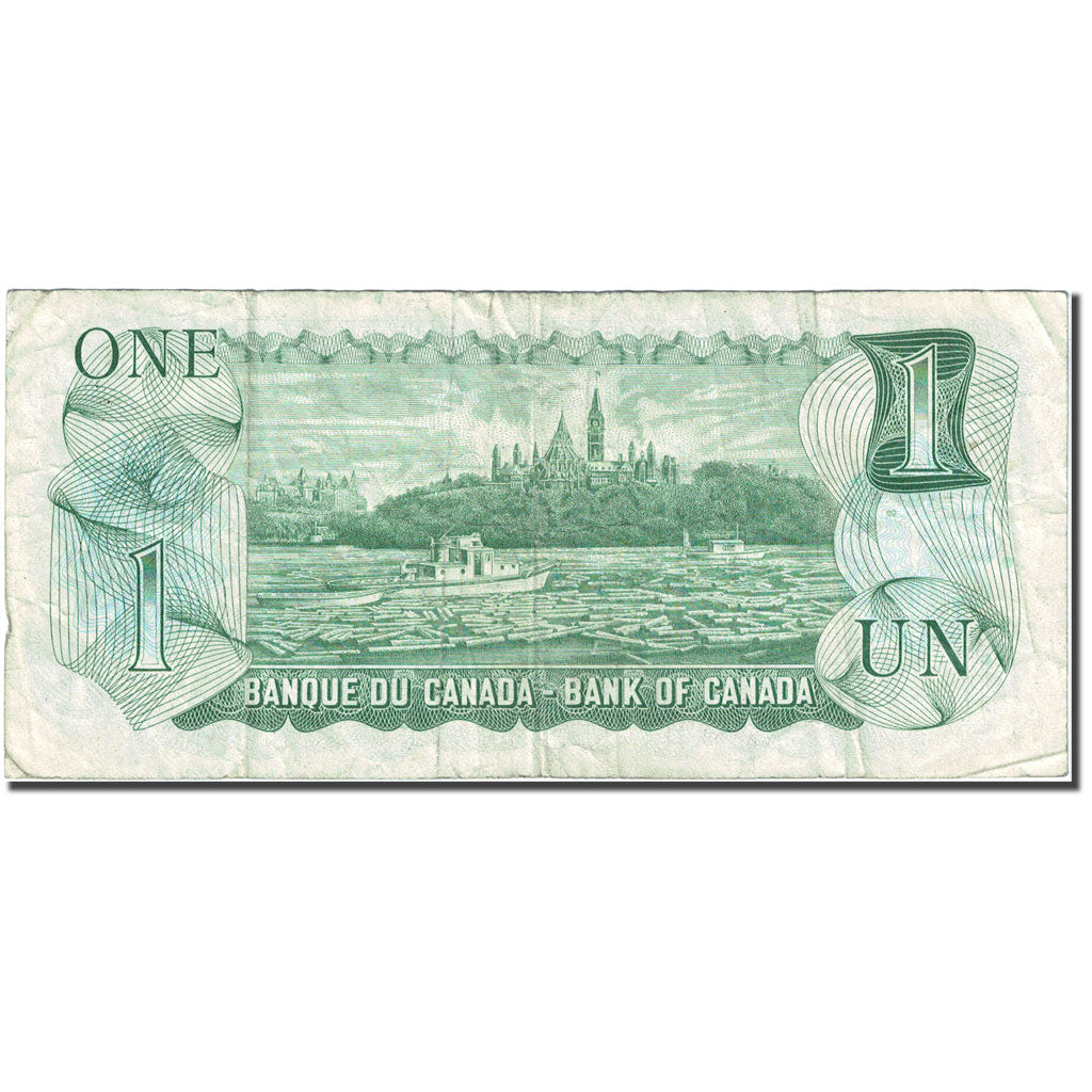 Banknote, Canada, 1 Dollar, 1969-1975, 1973, KM:85a, VF(20-25)