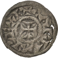 FRANCE, Silver Obolus, Melle, VF(30-35), Silver, Boudeau #414, 0.51