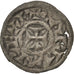 FRANCE, Silver Obolus, Melle, VF(30-35), Silver, Boudeau #414, 0.51