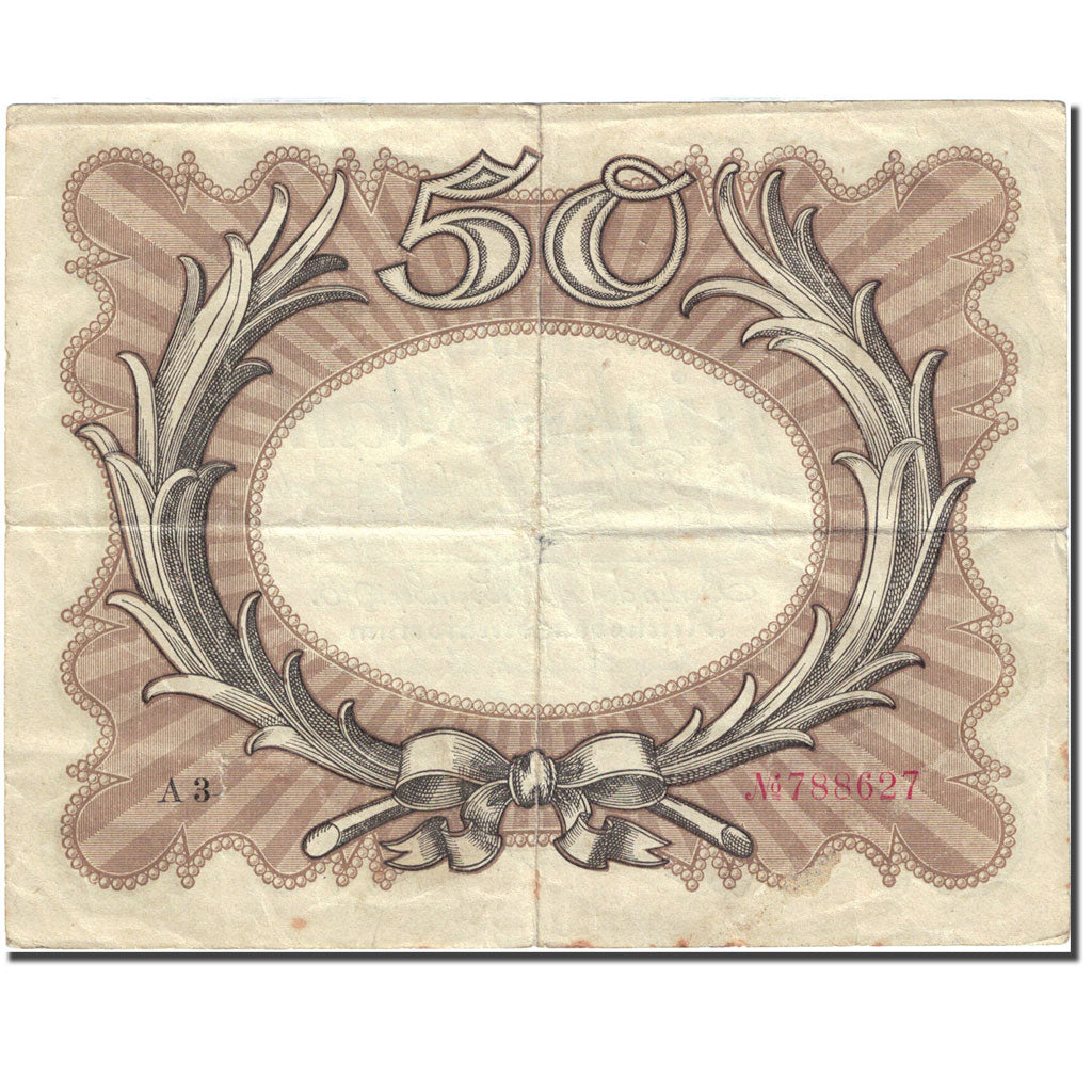 Banknote, Germany, 50 Mark, 1915-1919, 1918-11-30, KM:65, VF(20-25)
