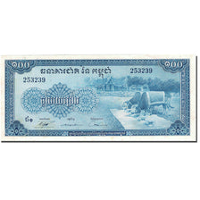 Billet, Cambodge, 100 Riels, 1962-1963, Undated (1956-1972), KM:13b, SUP+