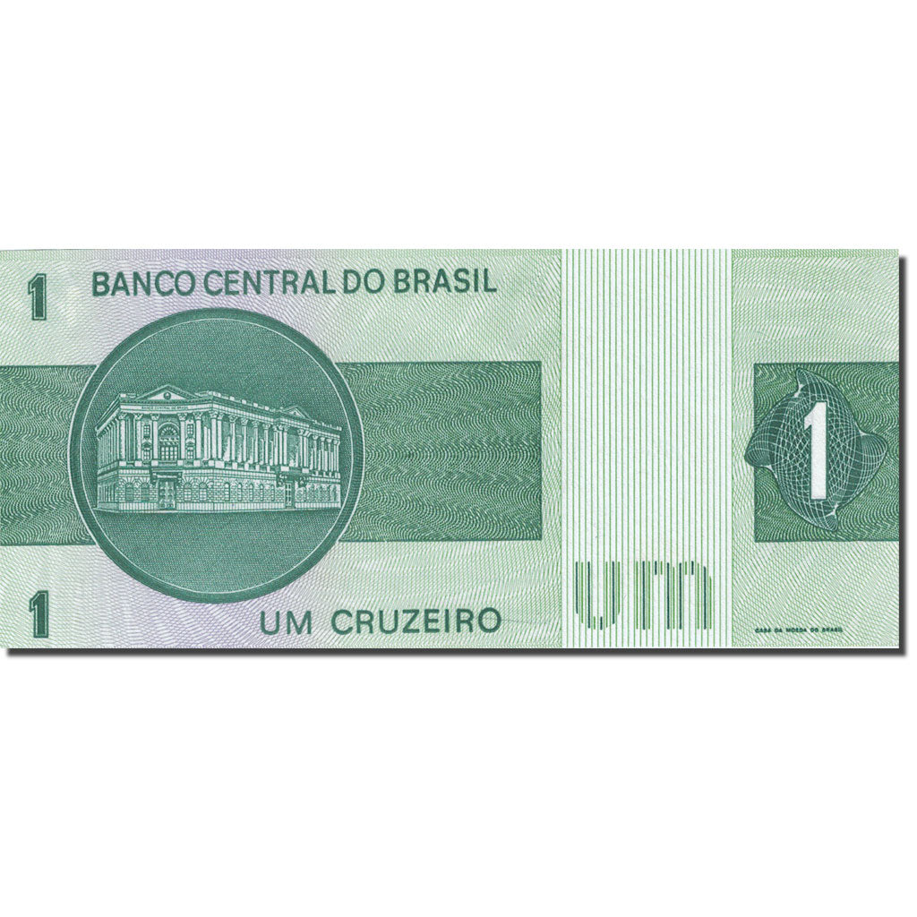 Banknote, Brazil, 1 Cruzeiro, 1970, 1980, KM:191Ac, UNC(63)