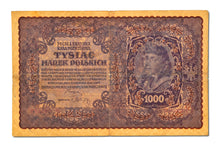 Banknote, Poland, 1000 Marek, 1919, 1919-08-23, KM:29, VF(20-25)