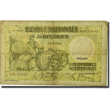 Geldschein, Belgien, 50 Francs-10 Belgas, 1933-1935, 1938-06-01, KM:106, SGE