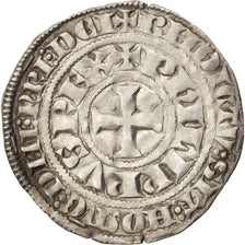 FRANCE, Maille Blanche, AU(55-58), Silver, Duplessy #215, 2.13