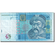 Banconote, Ucraina, 5 Hryven, 2013, 2013, BB