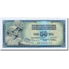 Geldschein, Jugoslawien, 50 Dinara, 1968-1970, 1978-08-12, KM:83c, VZ