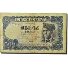 Banknote, Spain, 500 Pesetas, 1970-1971, 1971-07-23, KM:153a, VF(20-25)