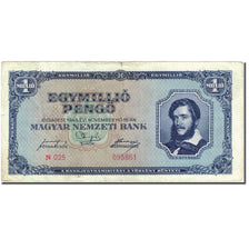 Banknote, Hungary, 1,000,000 Pengö, 1945-1946, 1945-11-16, KM:122, VF(20-25)