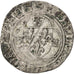 Charles VII, Blanc à la Couronne première émission Poitiers, Duplessy 519