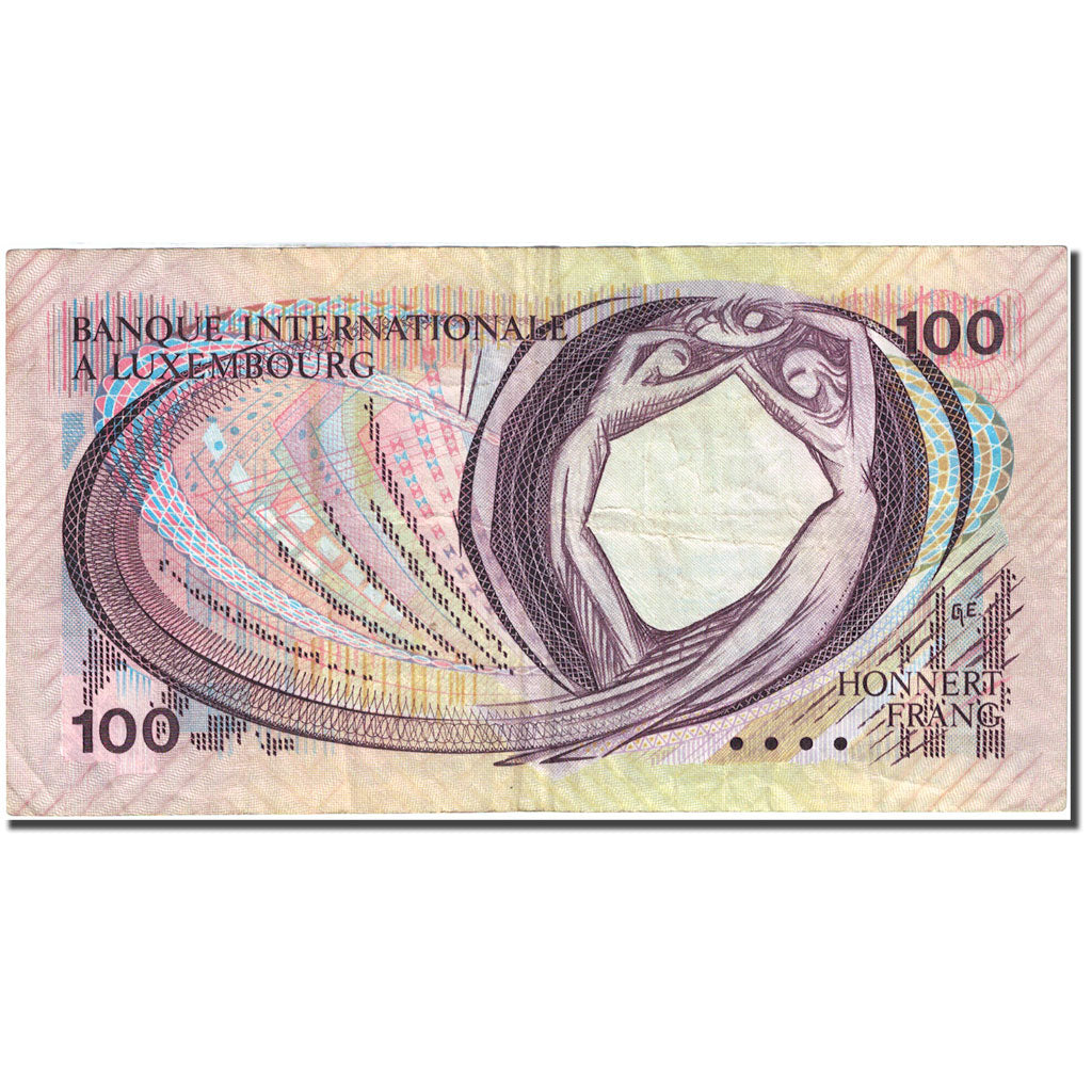 Banknote, Luxembourg, 100 Francs, 1981, 1981-03-08, KM:14A, EF(40-45)