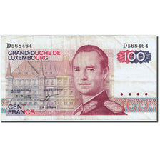 Billet, Luxembourg, 100 Francs, 1980, 1980-08-14, KM:57a, TB