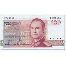 Geldschein, Luxemburg, 100 Francs, 1985-1993, Undated (1986), KM:58a, VZ