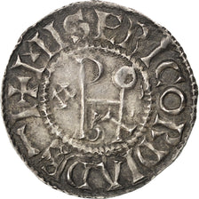 FRANCE, Denarius, Blois, AU(55-58), Silver, Prou #482, 1.61