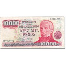 Billet, Argentine, 10,000 Pesos, 1976-1983, Undated (1976-1983), KM:306b, TTB