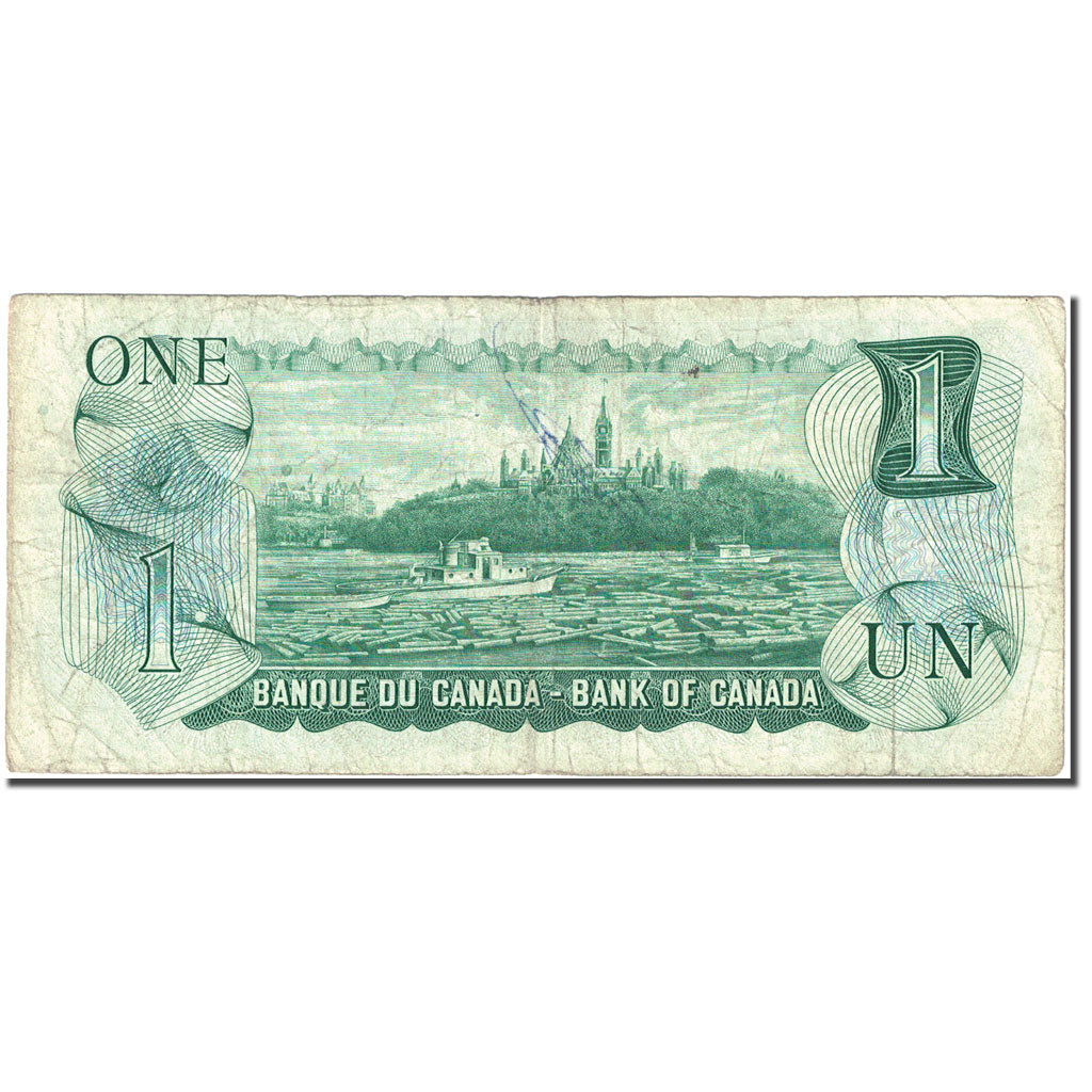 Banknote, Canada, 1 Dollar, 1969-1975, 1973, KM:85a, VF(20-25)