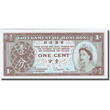 Banknote, Hong Kong, 1 Cent, 1961, 1971-1981, KM:325b, UNC(63)