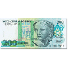 Banknote, Brazil, 200 Cruzeiros, 1990-1993, Undated (1990), KM:229, UNC(63)