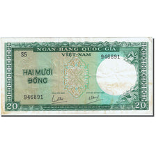 Banknote, South Viet Nam, 20 D<ox>ng, 1964-1966, Undated (1964), KM:16a