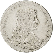 GERMAN STATES, Teston, 1668, Nancy, KM #62, VF(20-25), Silver, Boudeau #1566,...