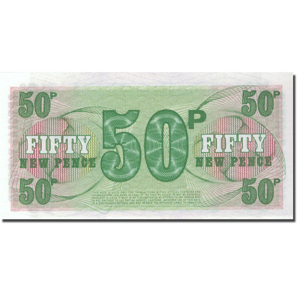 Banknote, Great Britain, 50 New Pence, 1972, Undated (1972), KM:M46a, UNC(63)