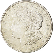 UNITED STATES, Morgan Dollar, Dollar, 1921, U.S. Mint, KM #110, AU(55-58),...