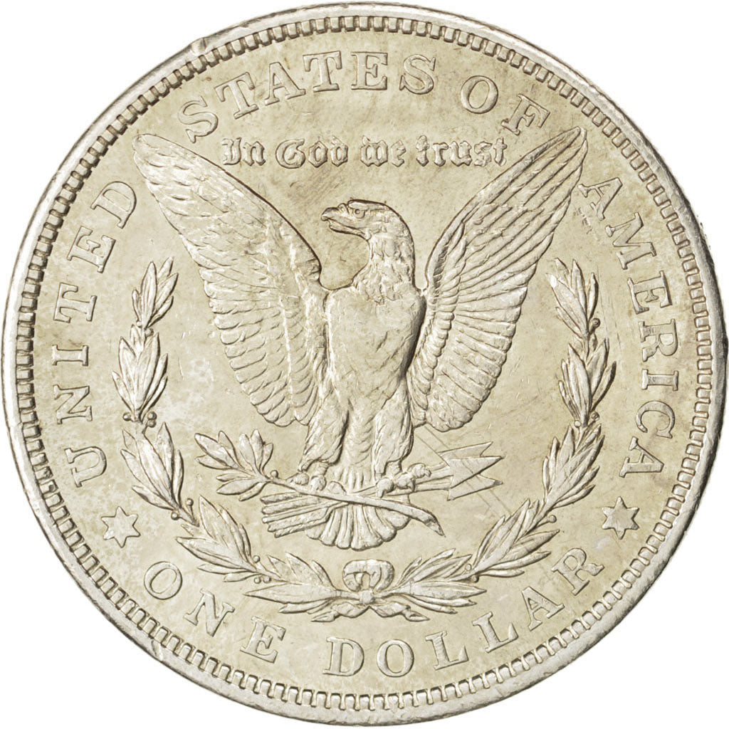 UNITED STATES, Morgan Dollar, Dollar, 1921, U.S. Mint, KM #110, AU(55-58),...