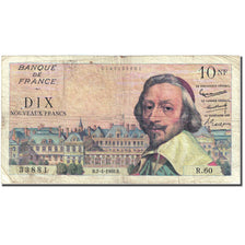 Francia 10 NF 1959-1963 ''Richelieu'' 1960-04-07 VF (20-25) KM 142a Fay 57.6