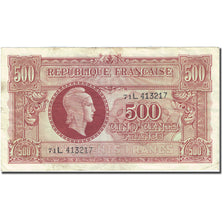 Frankrijk, 500 Francs 1945 Marianne 1945-06-04, TB+, Fayette:VF 11.1 KM 106