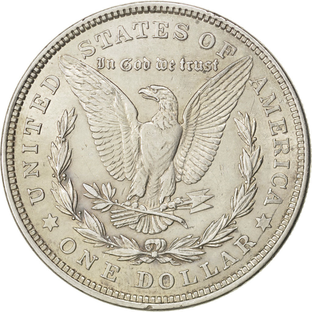 UNITED STATES, Morgan Dollar, Dollar, 1921, U.S. Mint, KM #110, AU(50-53),...