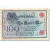 Banconote, Germania, 100 Mark, 1908, 1908-02-07, KM:33a, MB