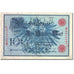 Banconote, Germania, 100 Mark, 1908, 1908-02-07, KM:33a, MB+