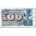 Banconote, Svizzera, 100 Franken, 1954-1961, 1972-01-24, KM:49n, MB+
